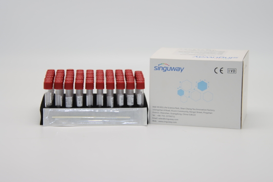 نموذج استخراج الكاشف كيت طقم استخراج الحمض النووي الفيروسي ISO13485 Singuway