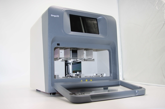 FluA FluB Lab معدات نظام استخراج الحمض النووي الأوتوماتيكي DNA 32 عينة