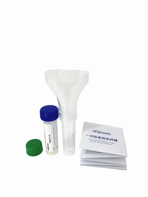 مجموعة عينات فيروسات يمكن التخلص منها من مجموعة DNA اللعاب 5 / 10mL أنبوب