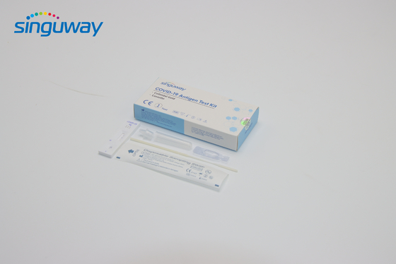 ISO9001 طقم الاختبار الذاتي لمستضد سريع معمل مسحة الأنف RT PCR Home Test Kit