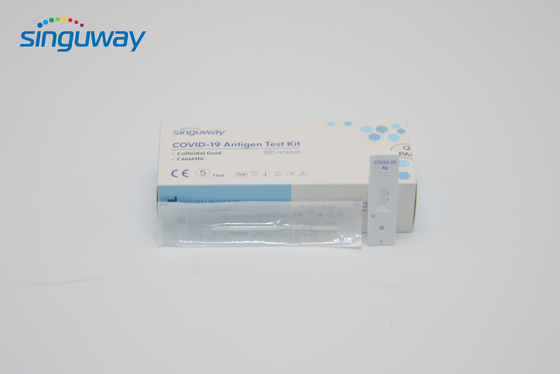 حساسية عالية دليل RT PCR السريع مستضد ذاتي طقم كاسيت