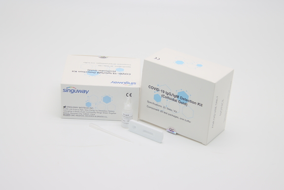 طقم اختبار سريع لعينة الدم من Hiv Dengue NS1 عالي الحساسية