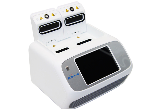 32 بئرا محلل RT PCR آلة Cycler الحرارية 4 قنوات آلة QPCR الصغيرة للمستشفى