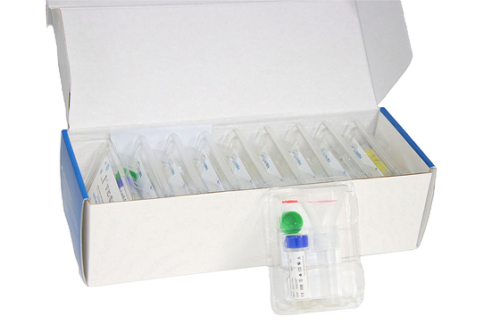 مجموعة عينات فيروسات يمكن التخلص منها من مجموعة DNA اللعابية 5 مل 10 مل حاوية اختبار سريع