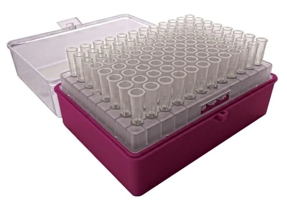 20ul PCR ماصة نصائح PP ماصات شعرية يمكن التخلص منها OEM ODM